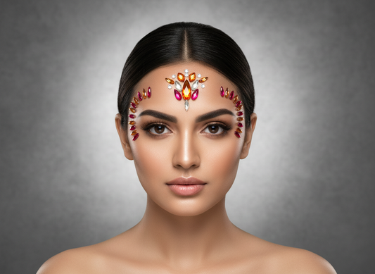 Red Face Gems Lotus Style