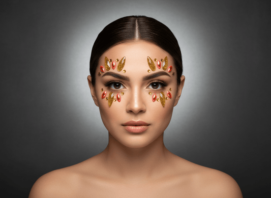 Gold Face Gems Sunrise Style - unel