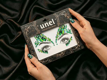 Green Face Gems Poisonous Ivy Style - unel
