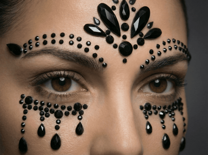 Halloween Fancy Dress Face Gems closeup