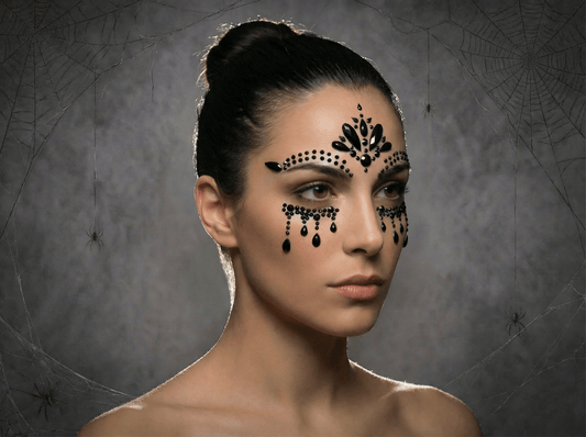 Halloween Fancy Dress Face Gems - unel