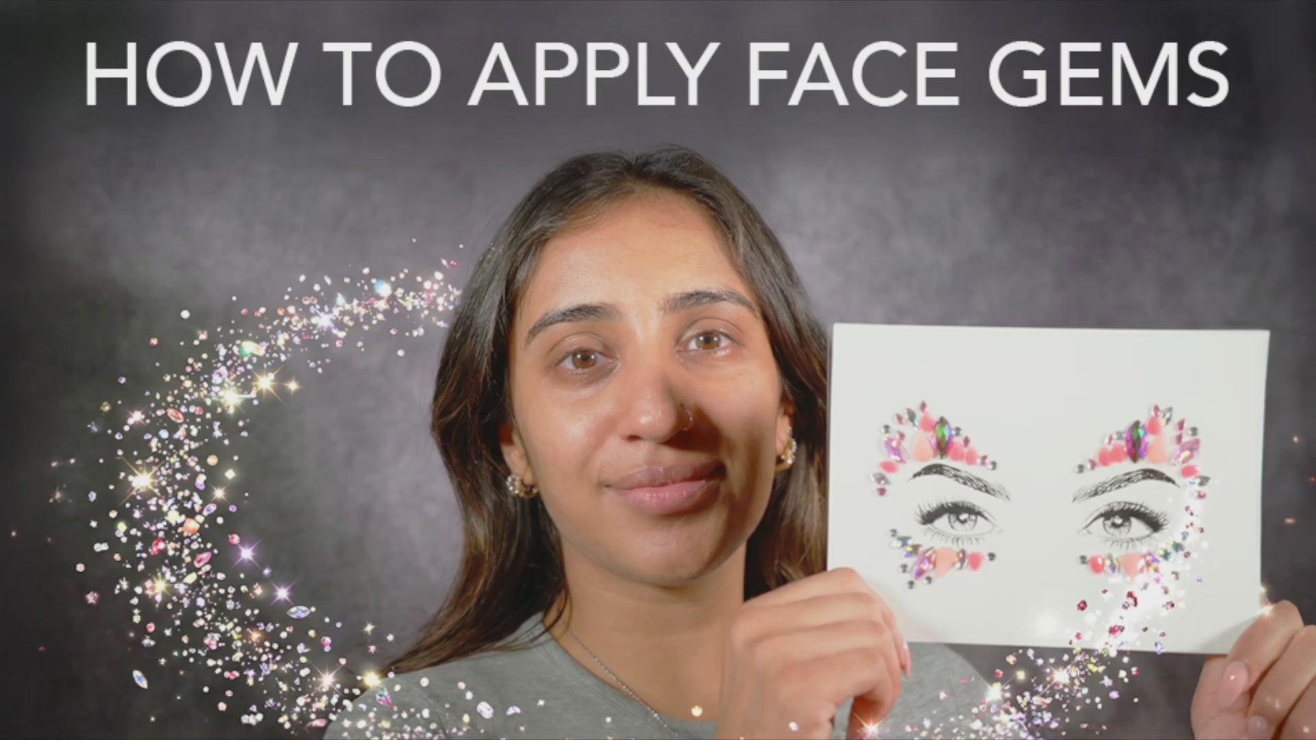 Load video: how to apply face gems