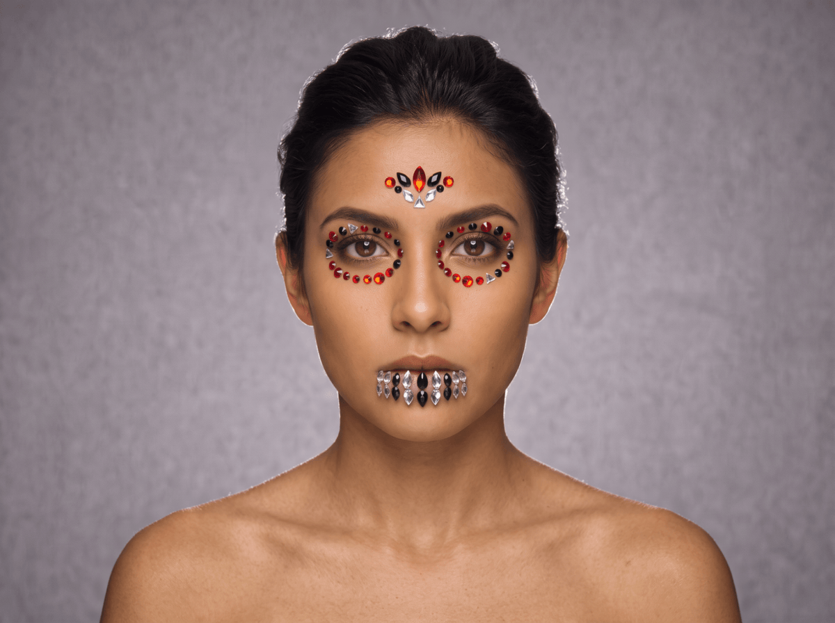 Skull Face Gems – Day of the Dead - unel