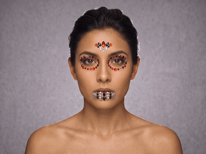 Skull Face Gems – Day of the Dead - unel