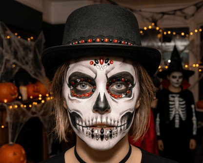 Skull Face Gems – Day of the Dead - unel