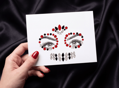 Skull Face Gems – Day of the Dead - unel