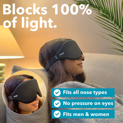 Unel Blackout Sleep Mask - unel
