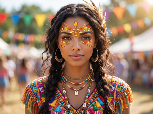 Yellow Face Gems Star Style - unel